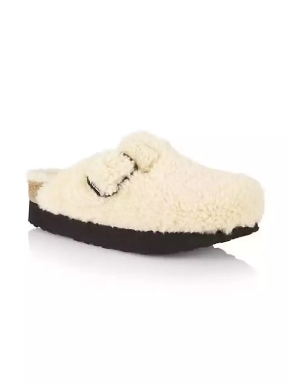 Shearling Clogs