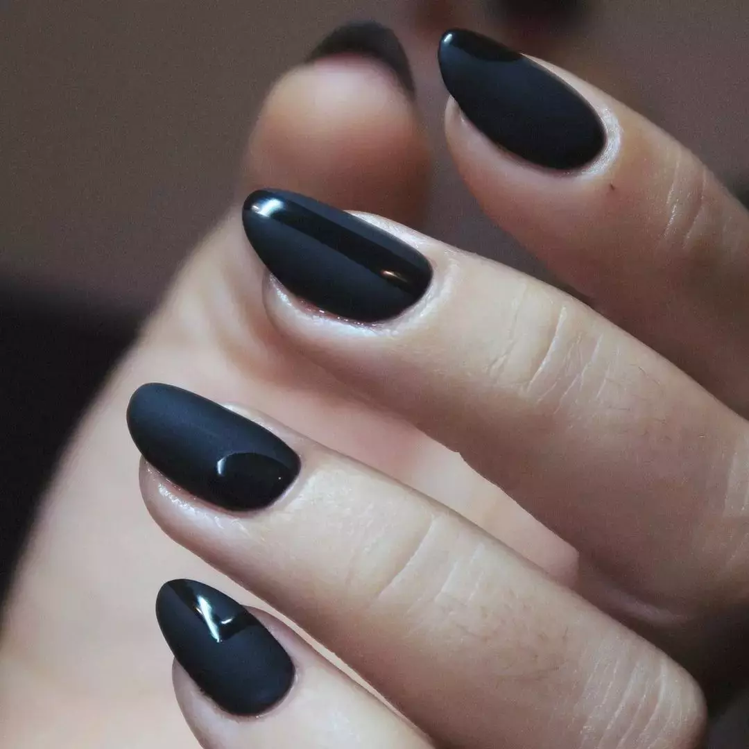 This Dual Textured Manicure