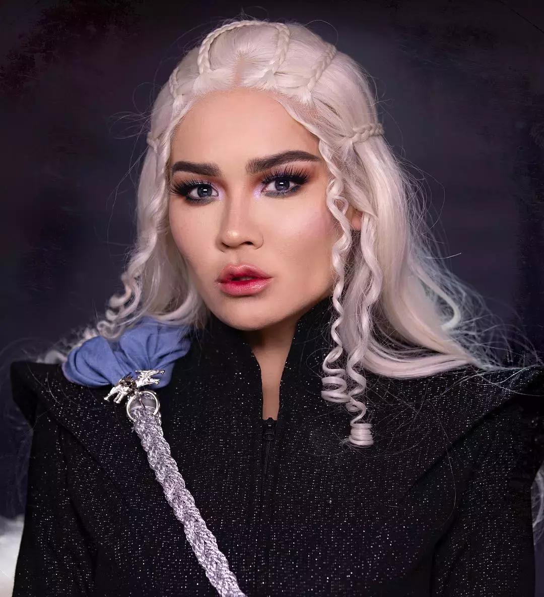 This Khaleesi Inspired Halloween Hairstyle