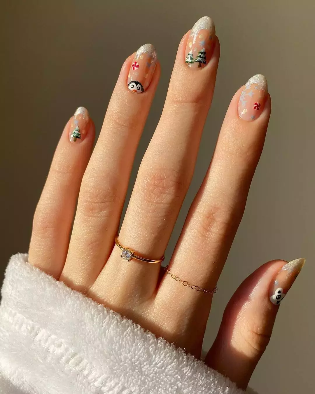 Winter Wonderland Nail Art