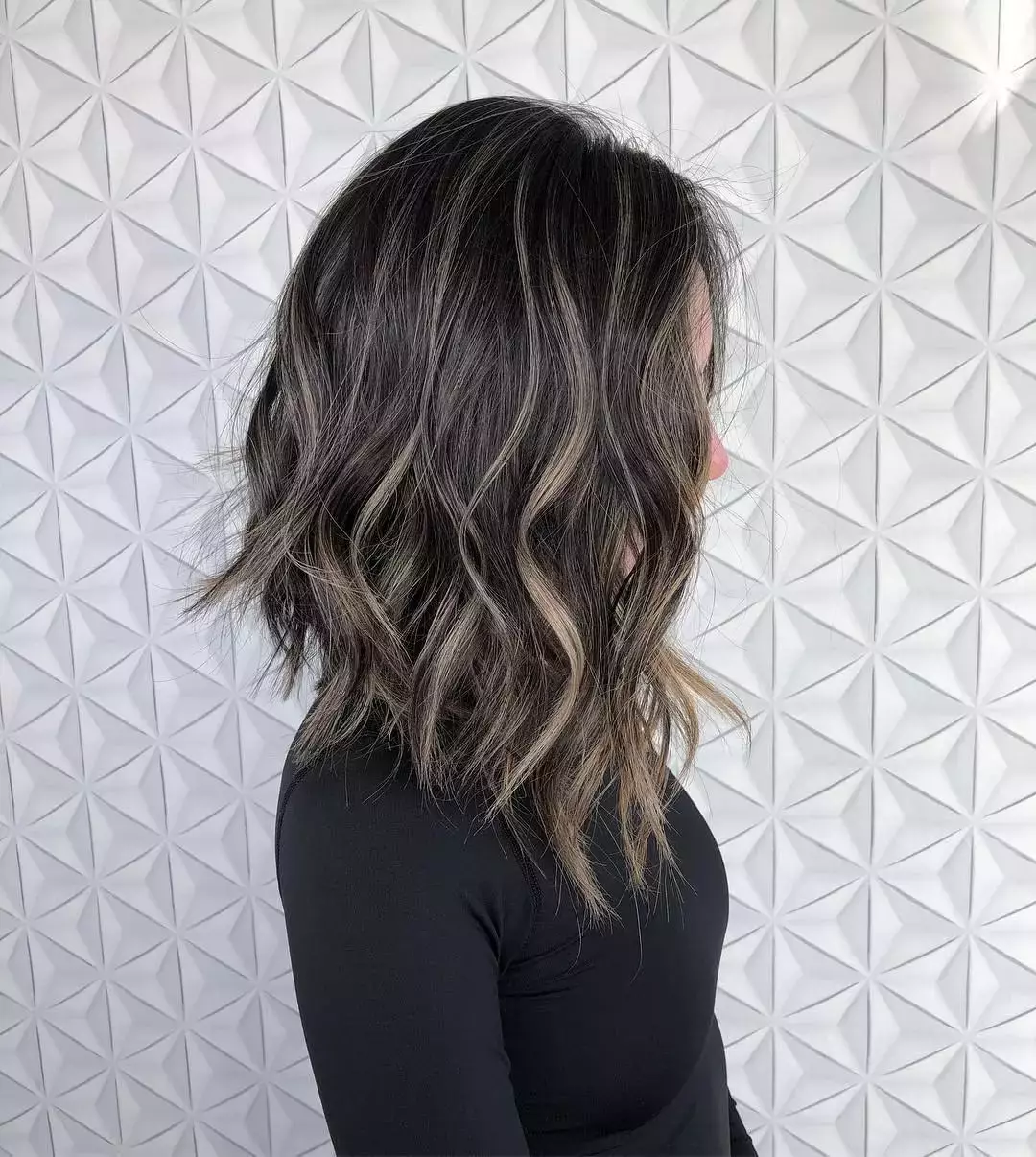 Ash Brown Hair With Blonde Highlights