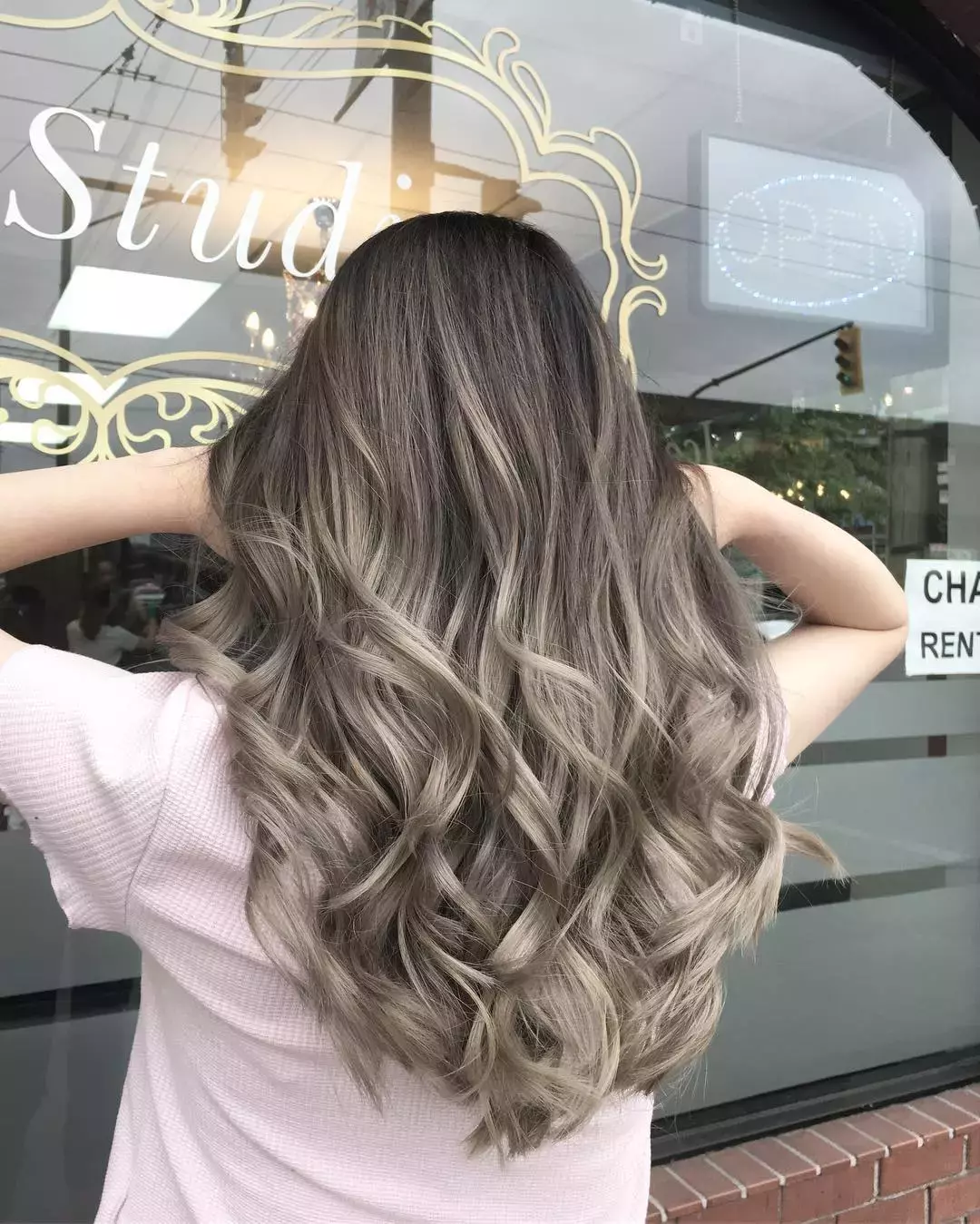 Ash Brown Ombre