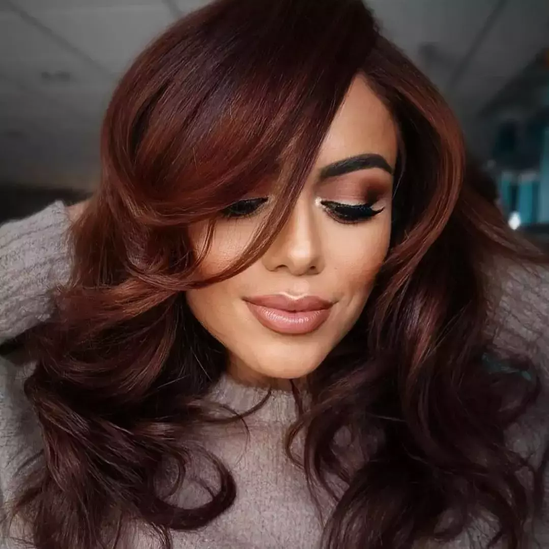 Bronzed Brown With Red Undertones