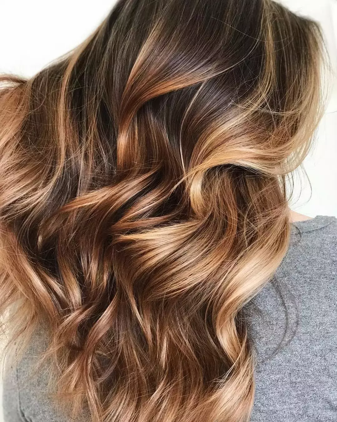 Caramel And Golden Highlights