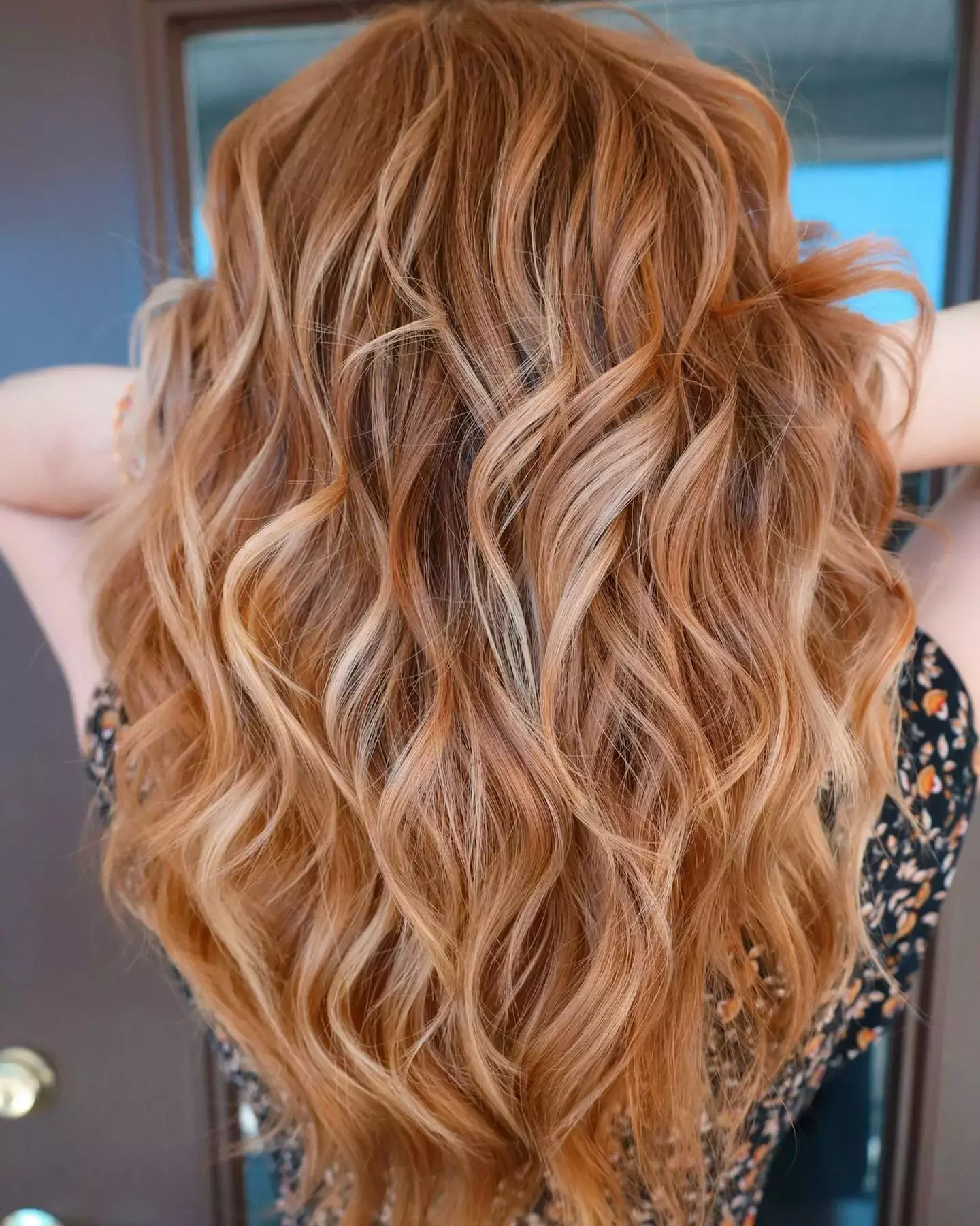 Copper Balayage