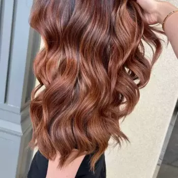 Copper Brown Balayage