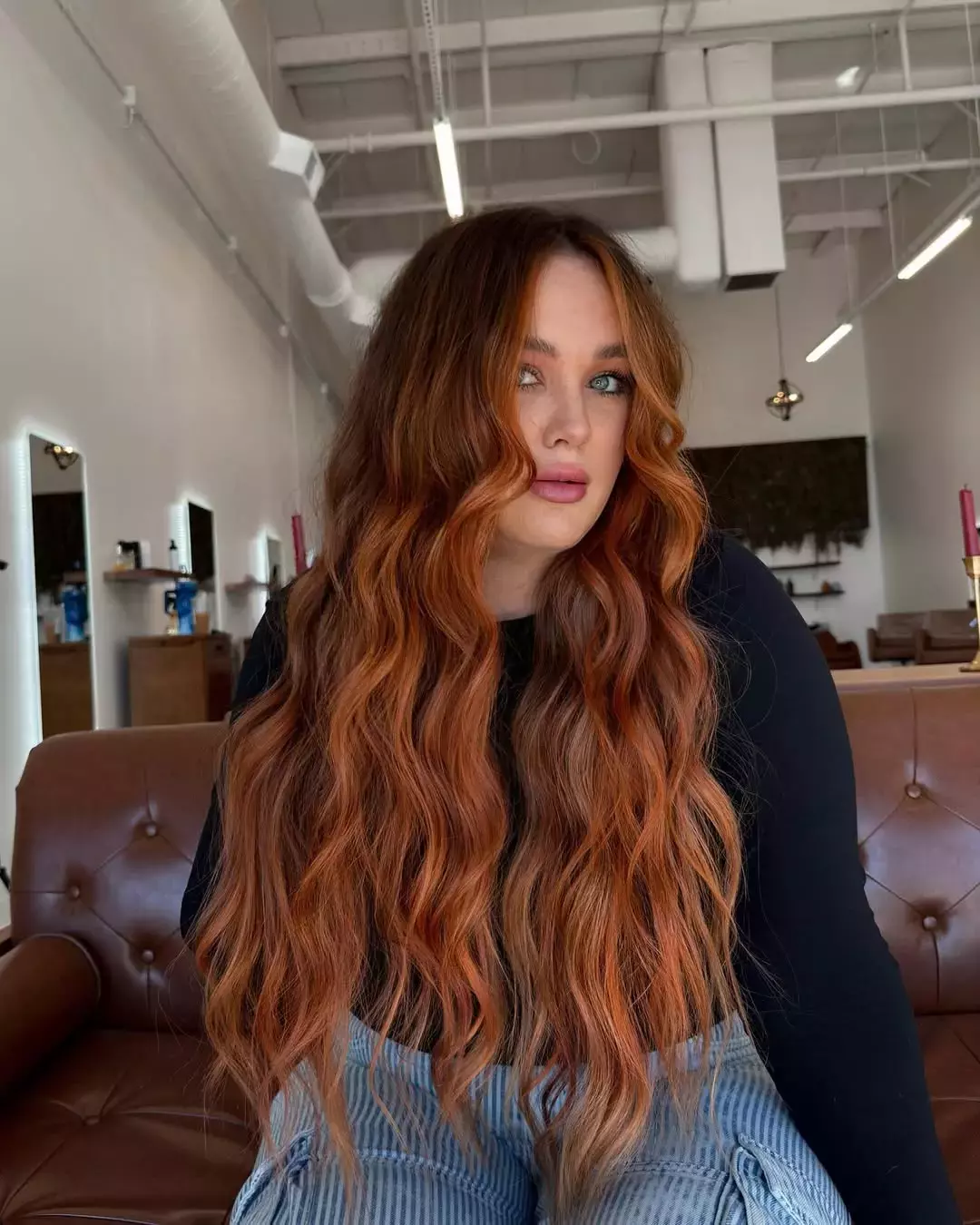 Copper Sienna Balayage