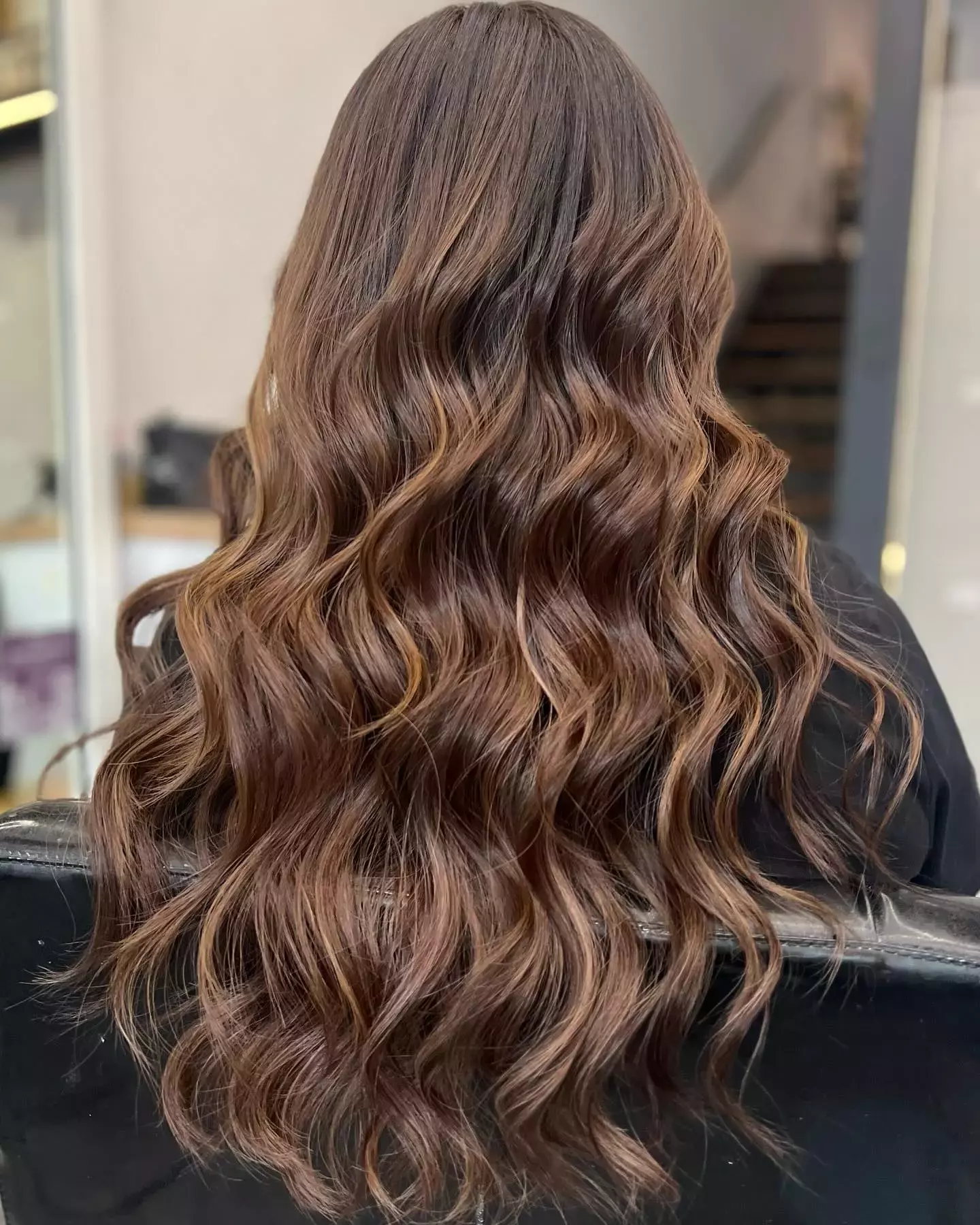 Dark Brown Hair With Caramel Highlights