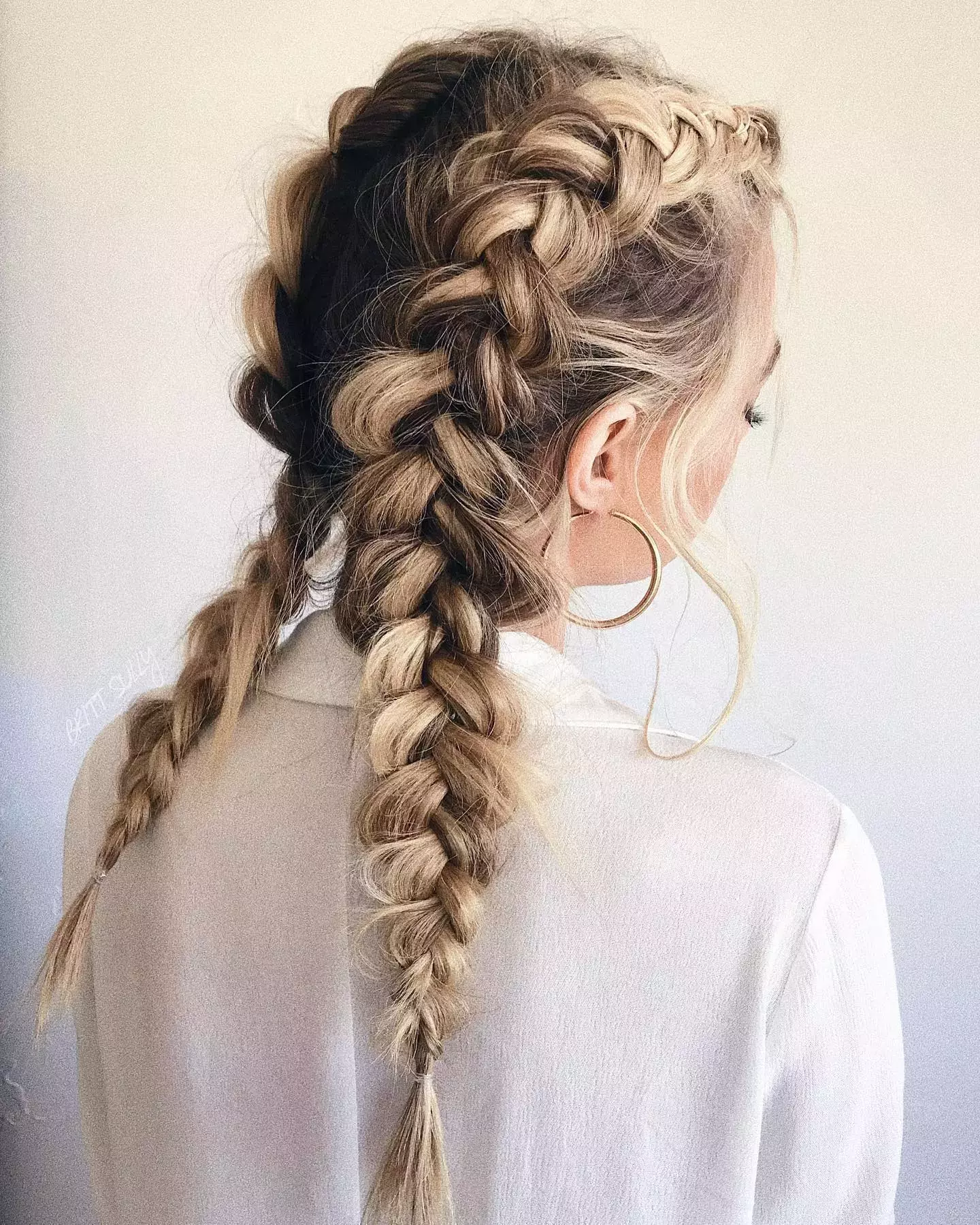 French Braids For Thanksgiving