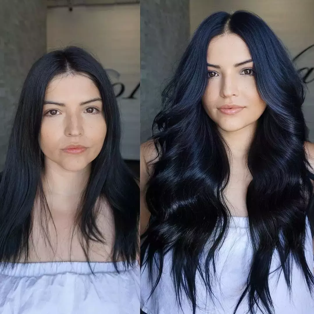 Long Raven Black Hair For Girls