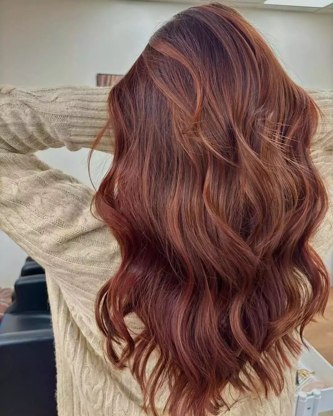 Mahogany With Copper Highlights