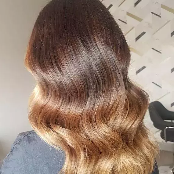 Ombre With Honey Ends