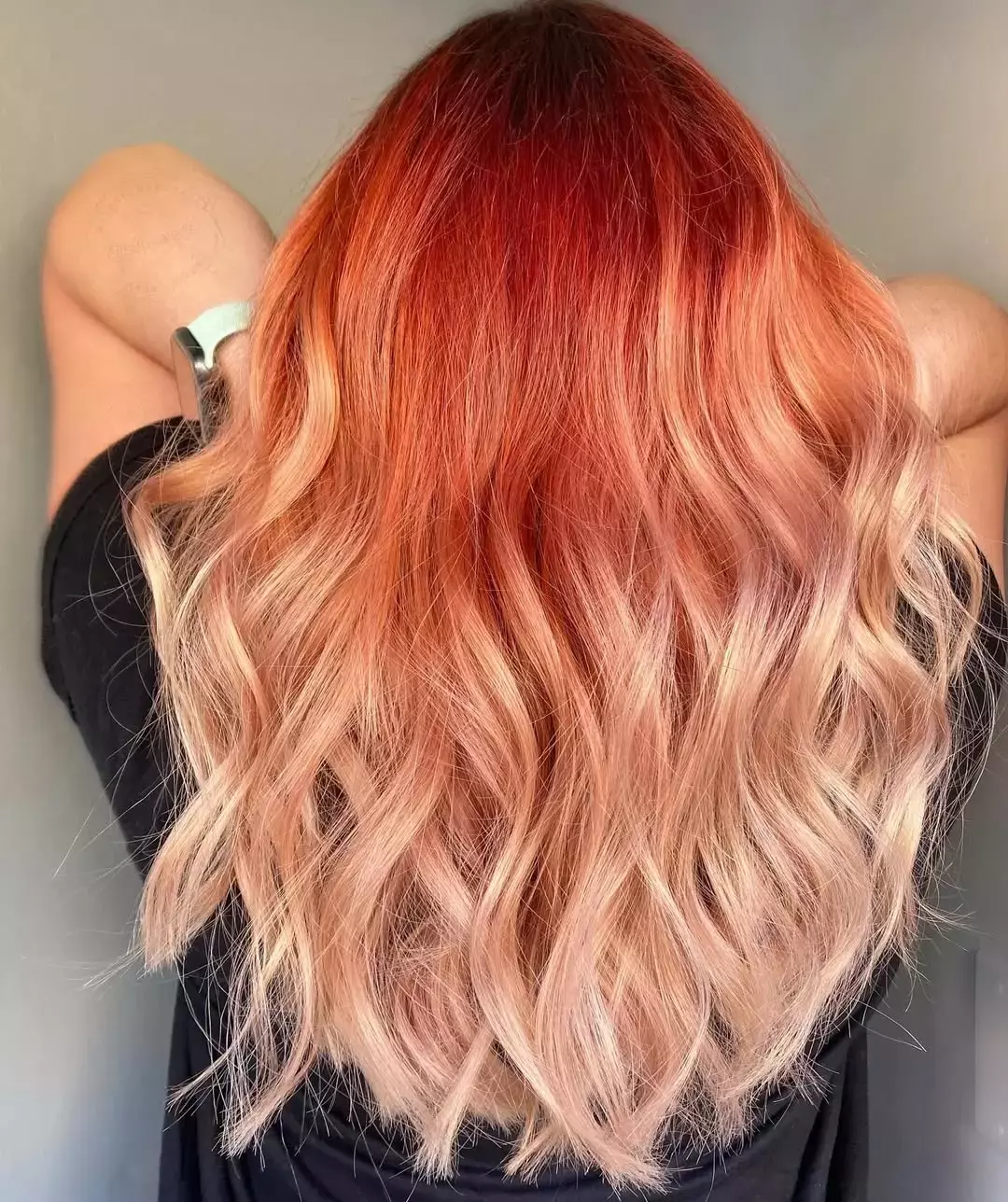 Pastel Copper Ombre