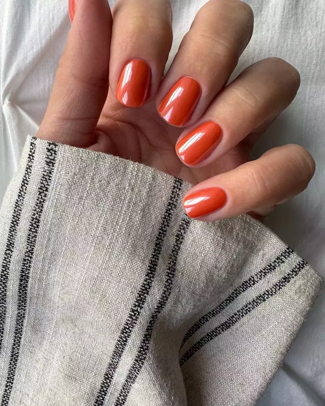 Pumpkin Spice Nail Color