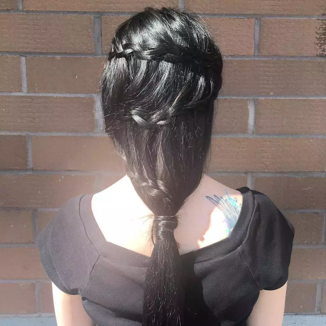 Raven Black Braid