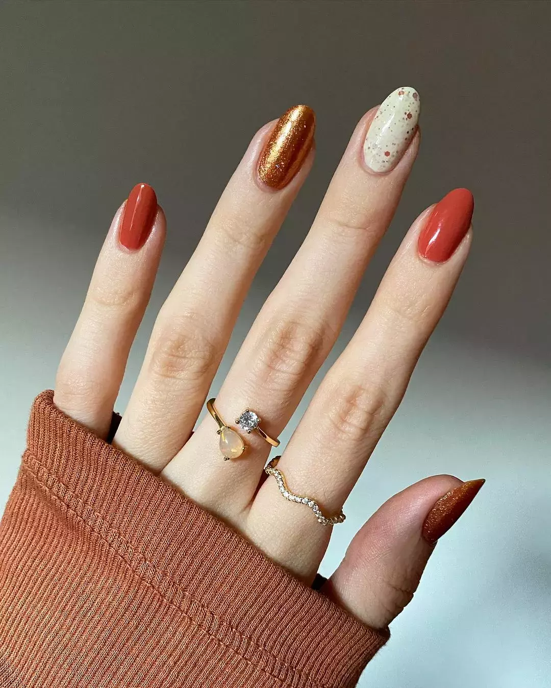 Spiced Amber Nail Colors