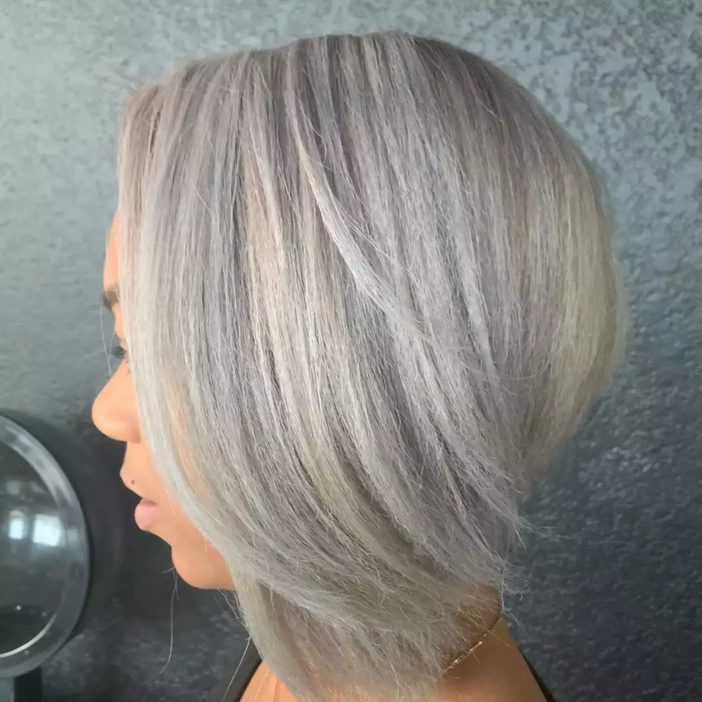 This Ash Gray Hair Color