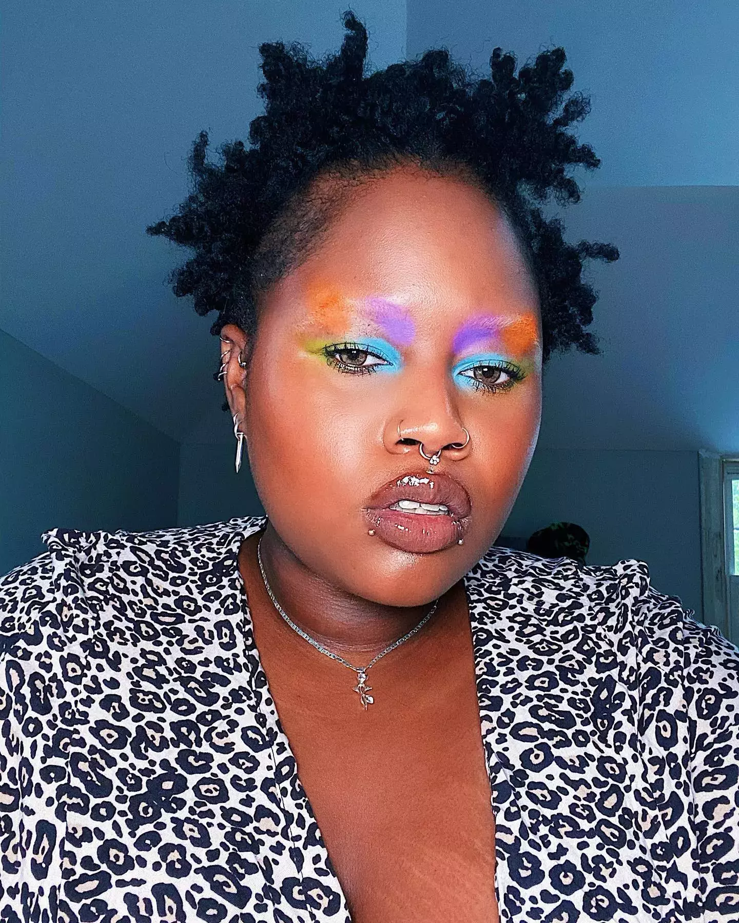 This Rainbow Eye Makeup For Thanksgiving