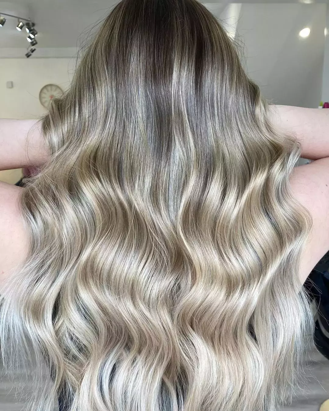 Ash Gold Balayage