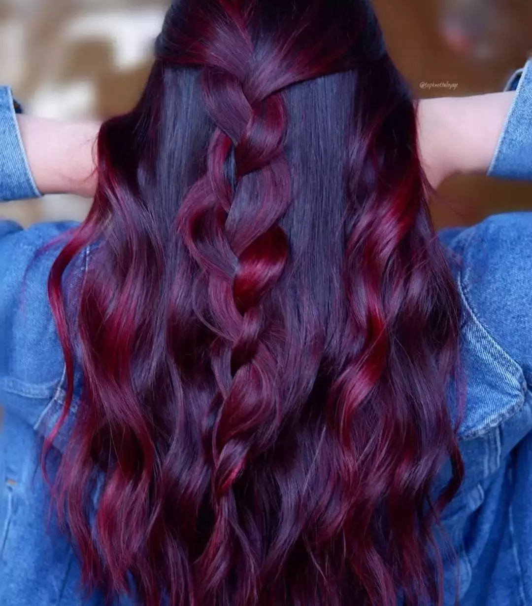 Black Cherry Balayage