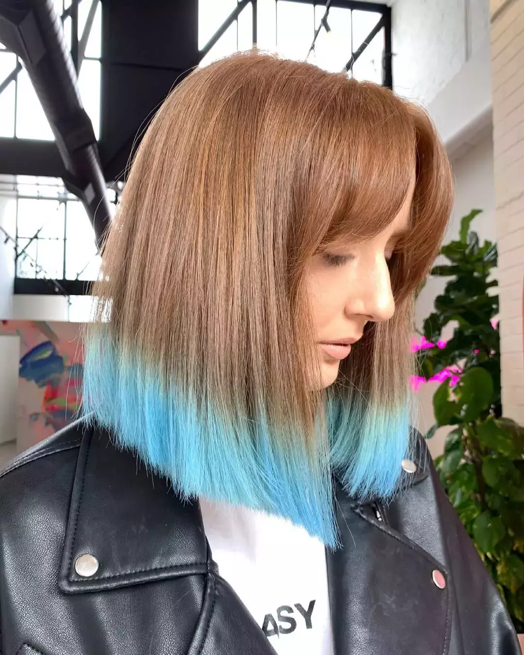 Blue Ombre Hair