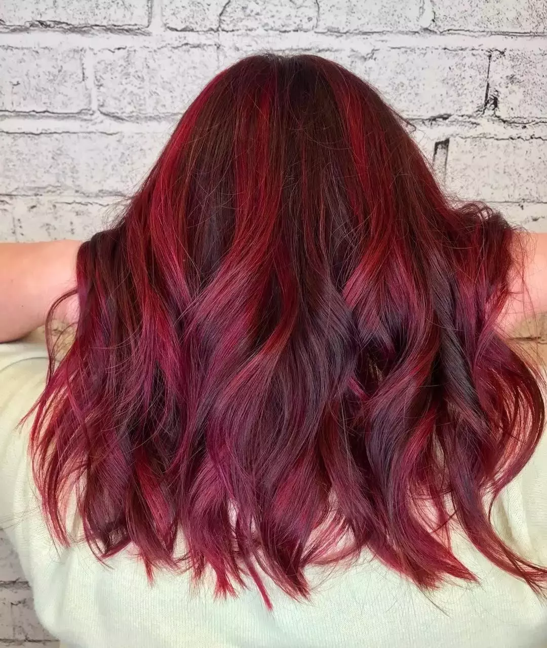 Burgundy Hair Highlights