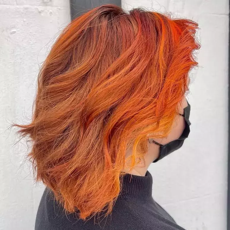 Burnt Orange Hair Color