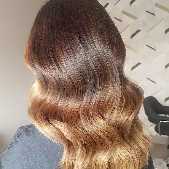 Golden Blonde Ombre