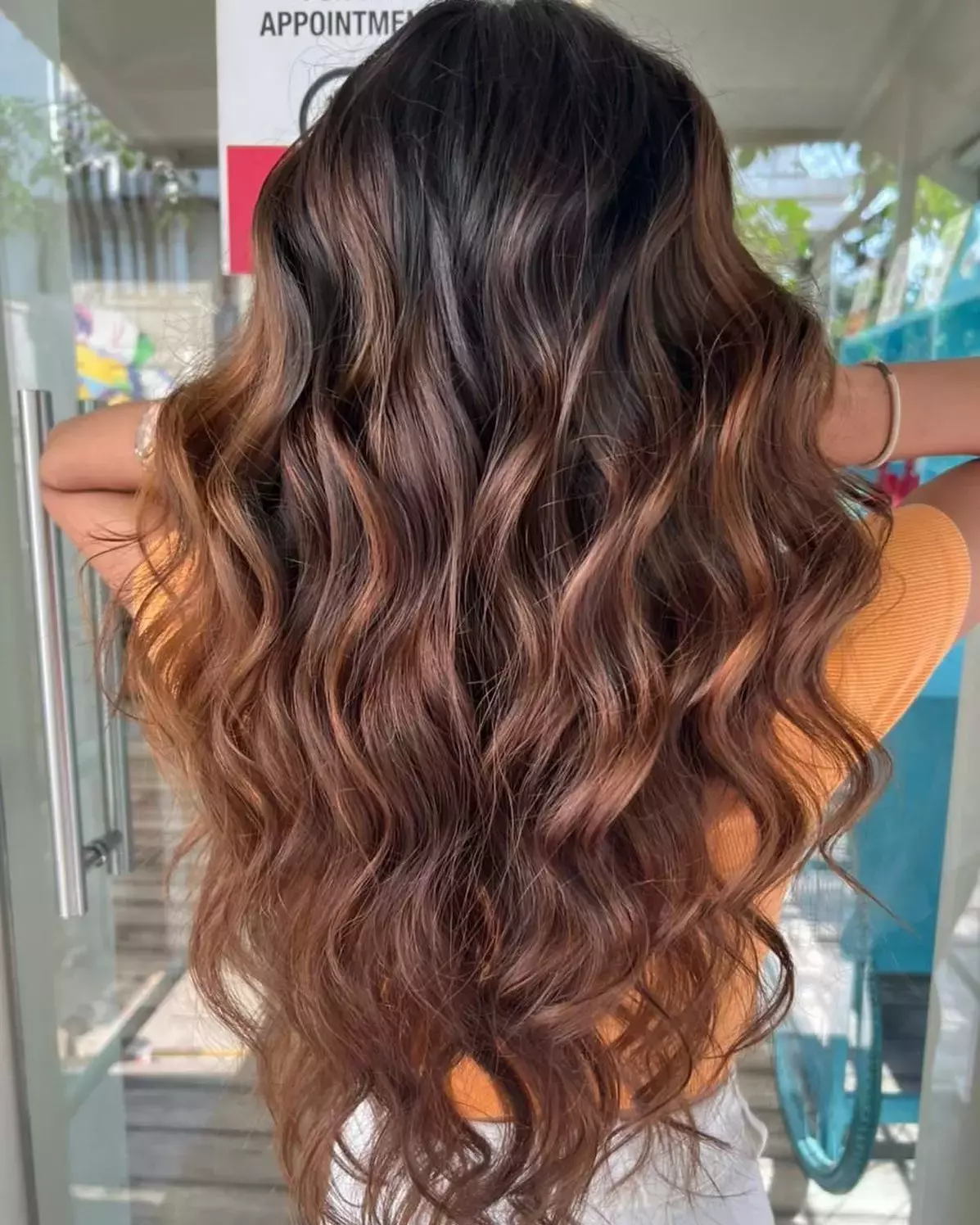 Hazelnut Mocha Ombre Balayage