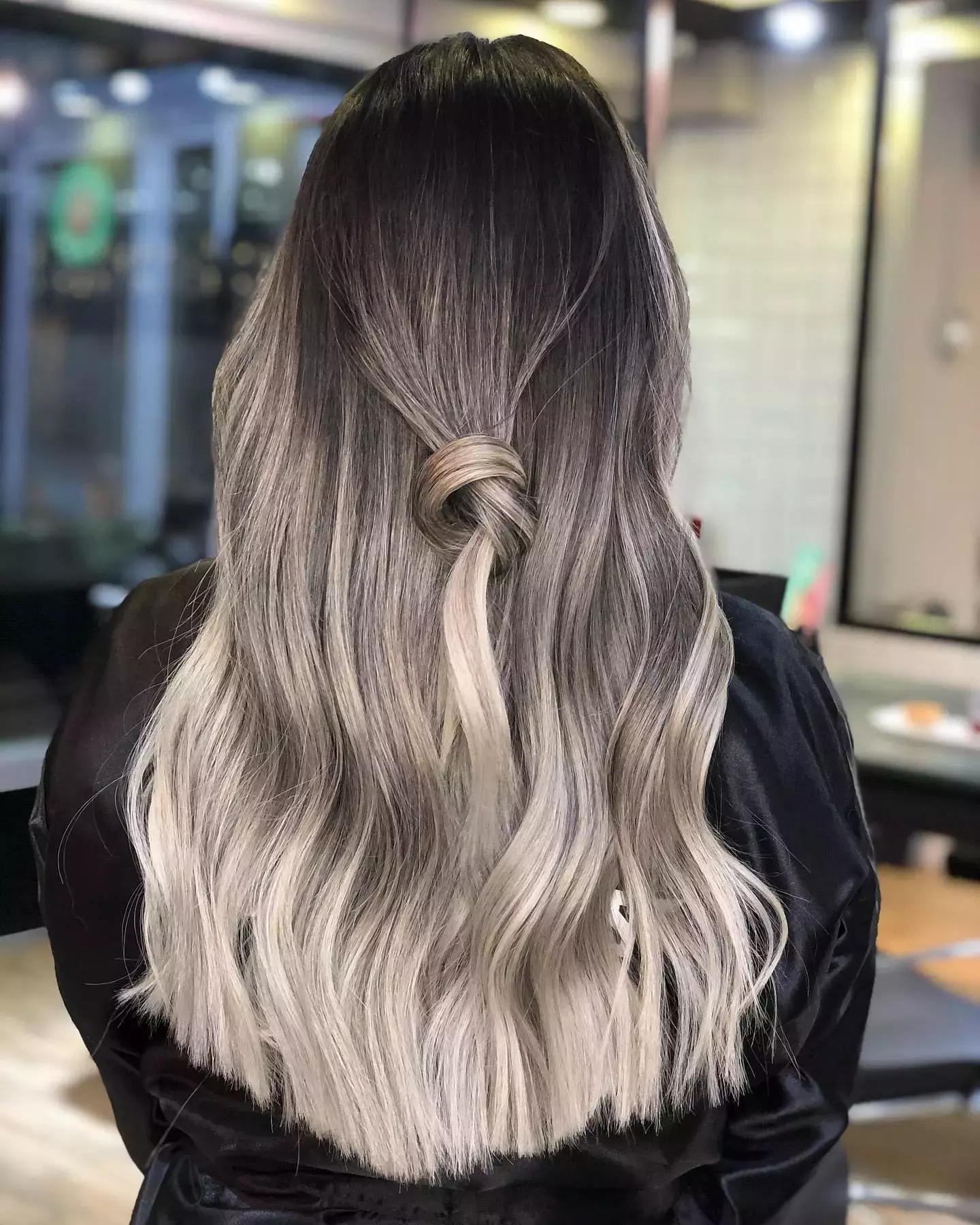 Icy Blonde Ombre