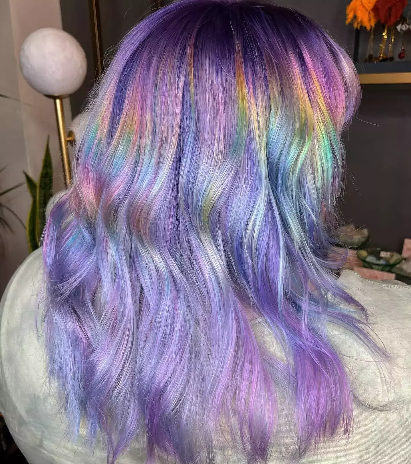 Iridescent Lavender Locks