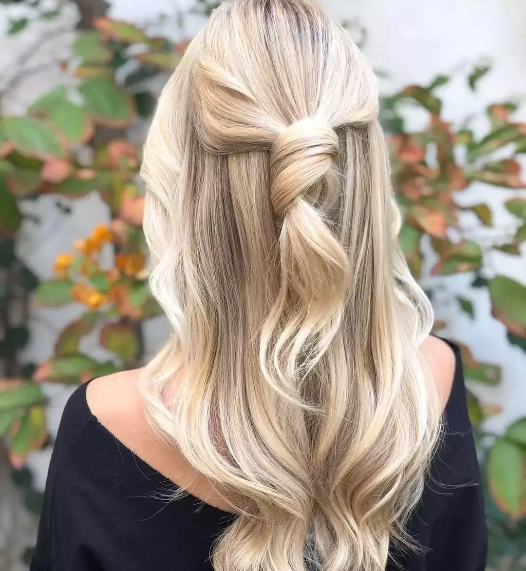 Light Golden Blonde Hair