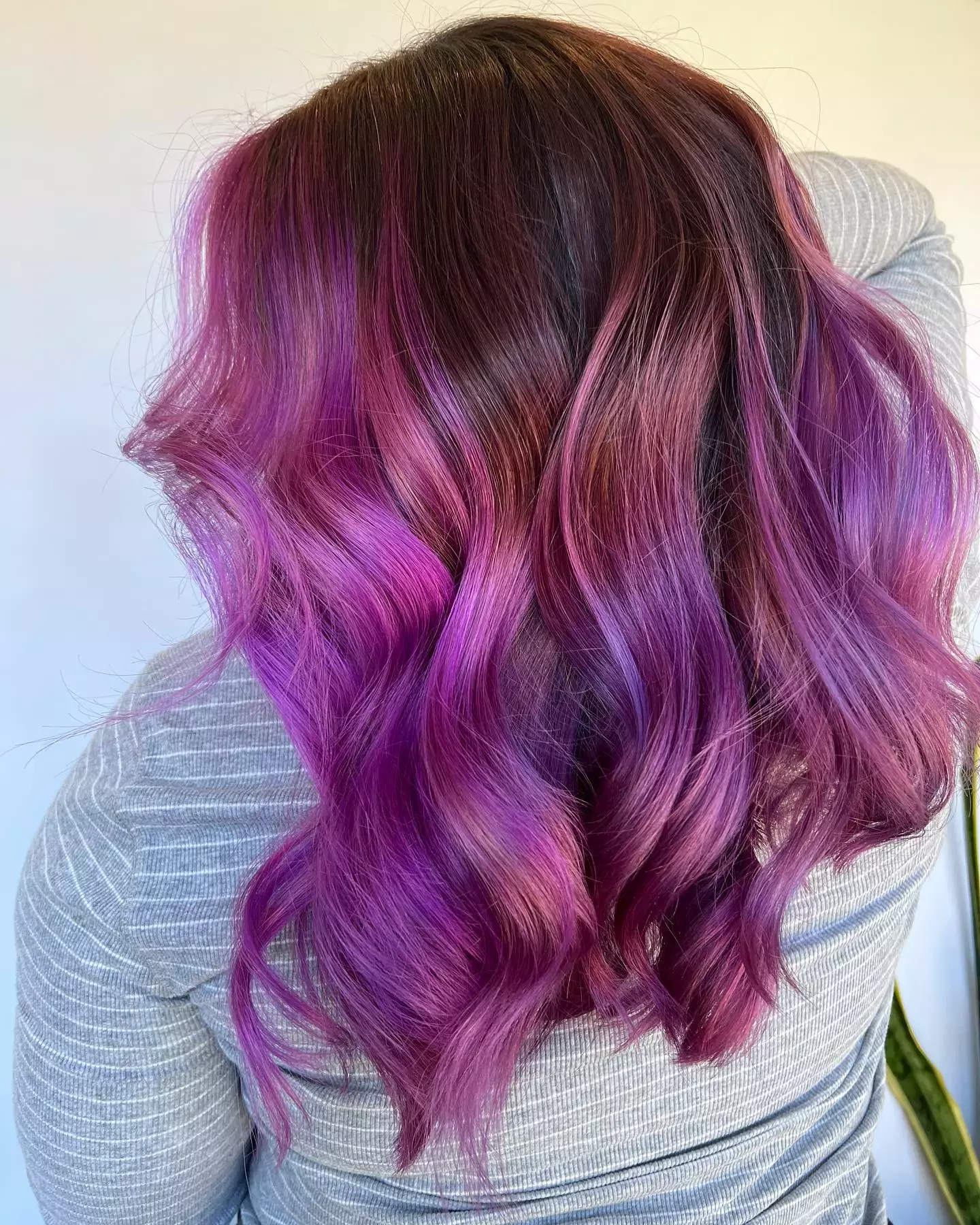 Magenta Infused Waves