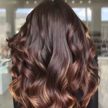 Mahogany With Caramel Highlights