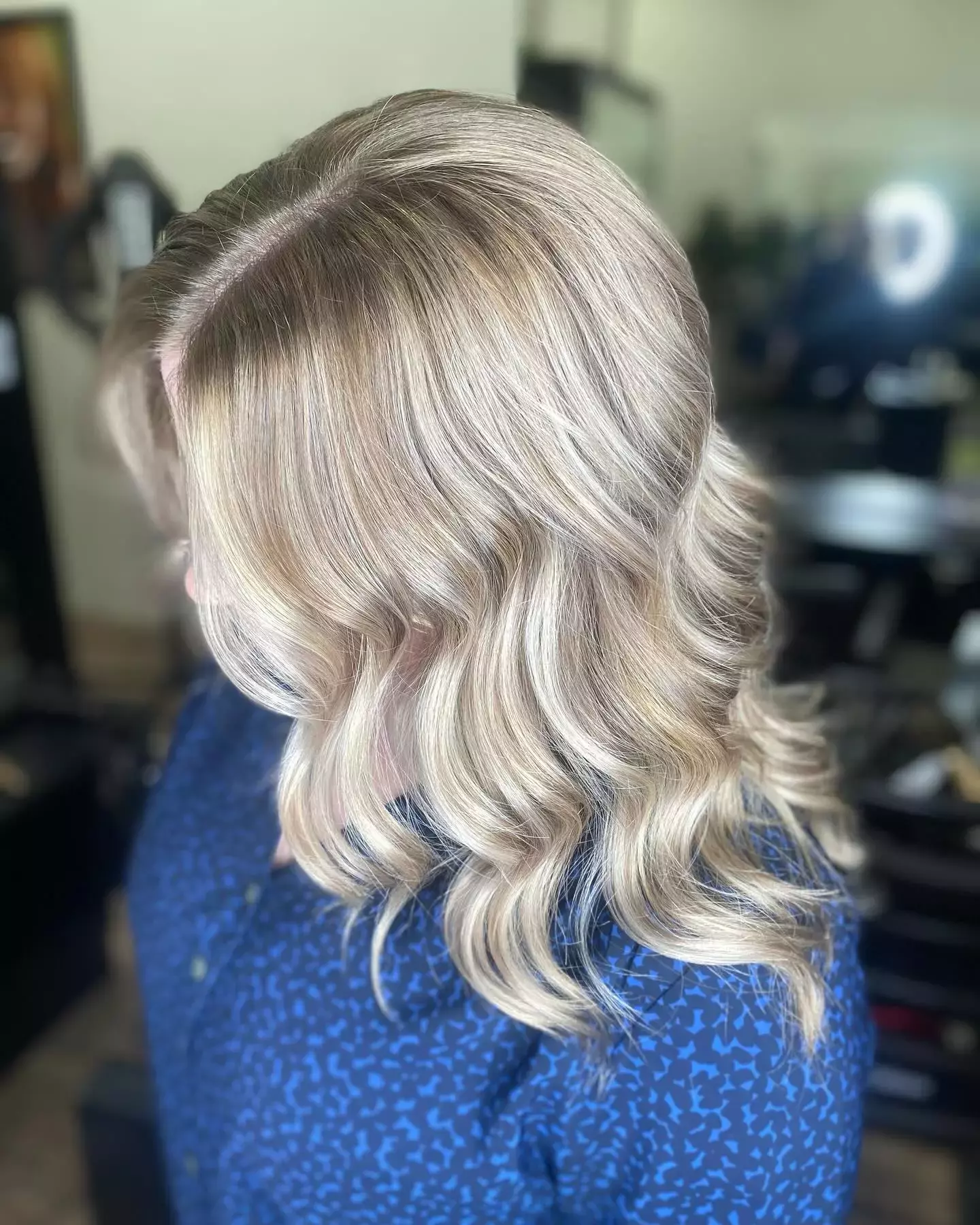 Pearl Blonde Balayage