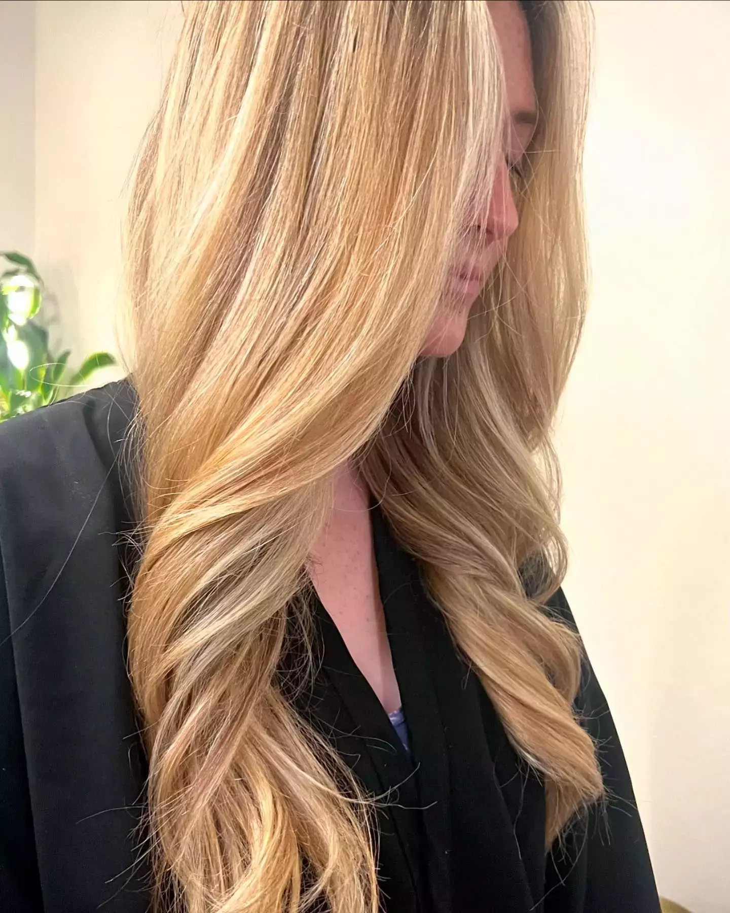 Pure Golden Blonde Hair