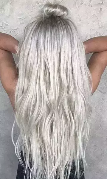 Rooted Icy Blonde