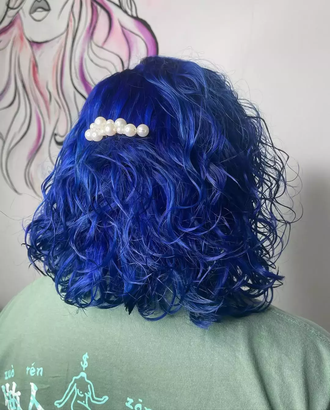 Royal Blue Hair