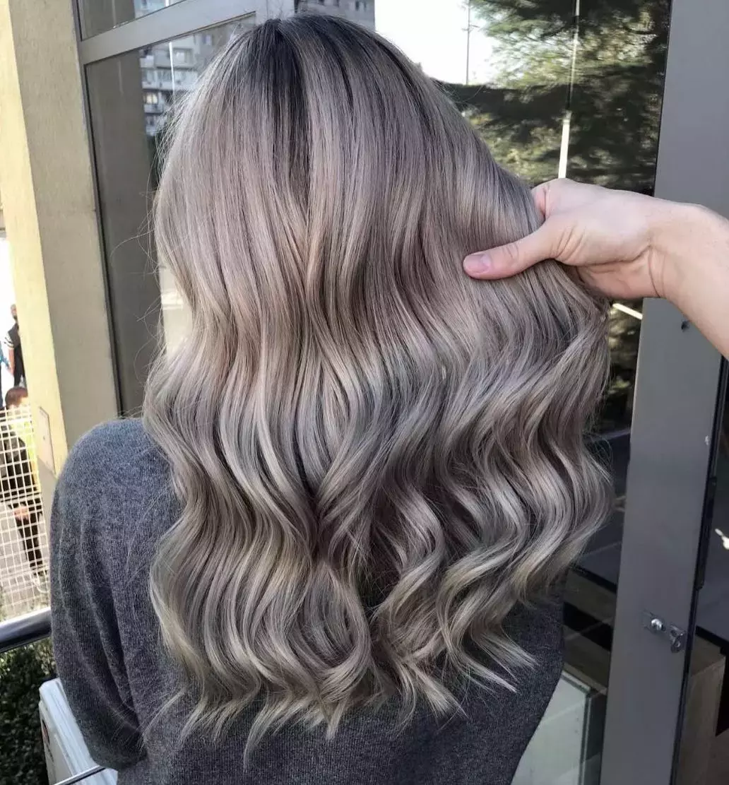 Silver Balayage