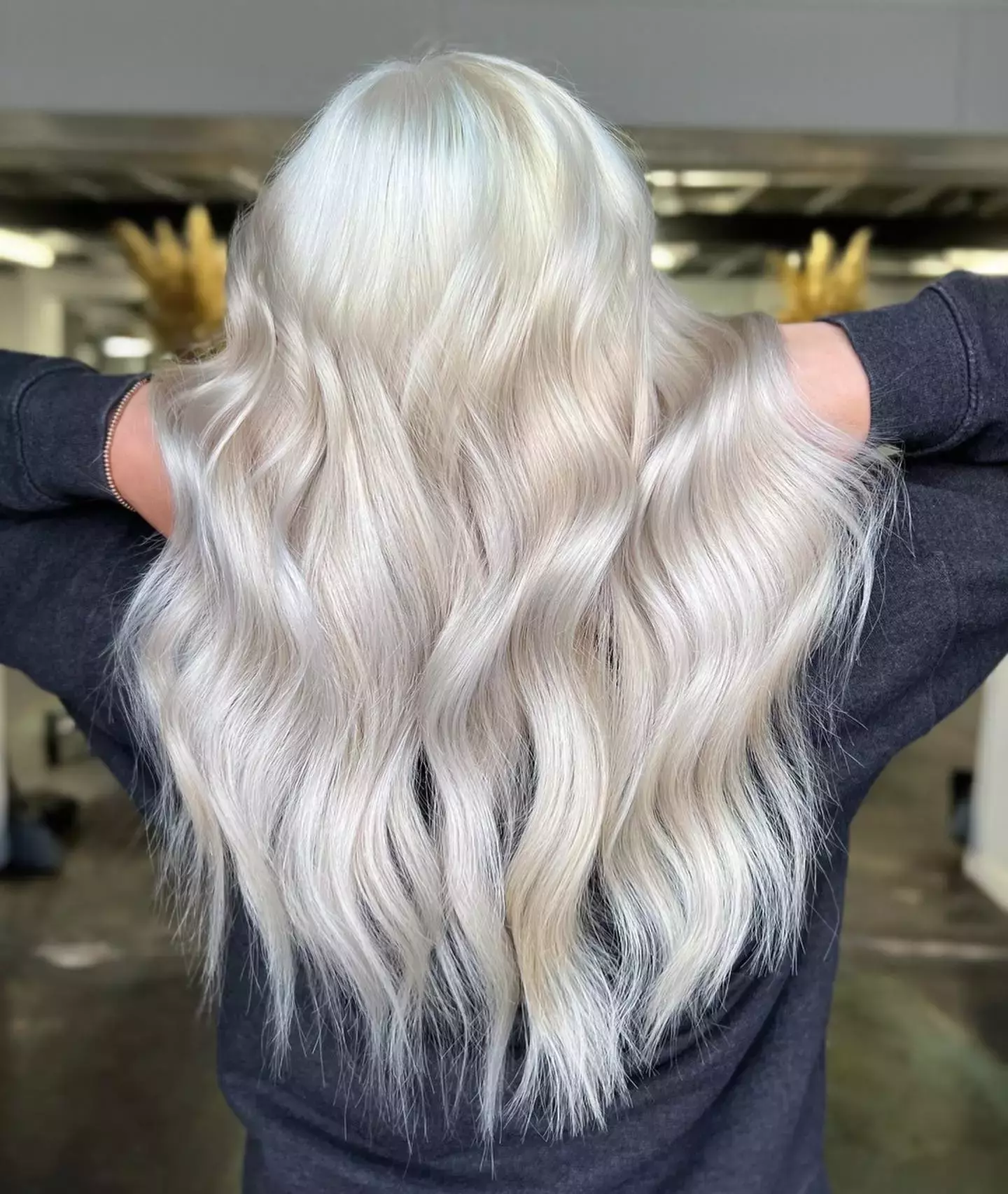 Smoky Platinum Blonde