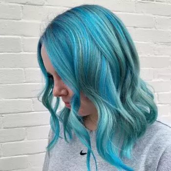 Subtle Turquoise Layers