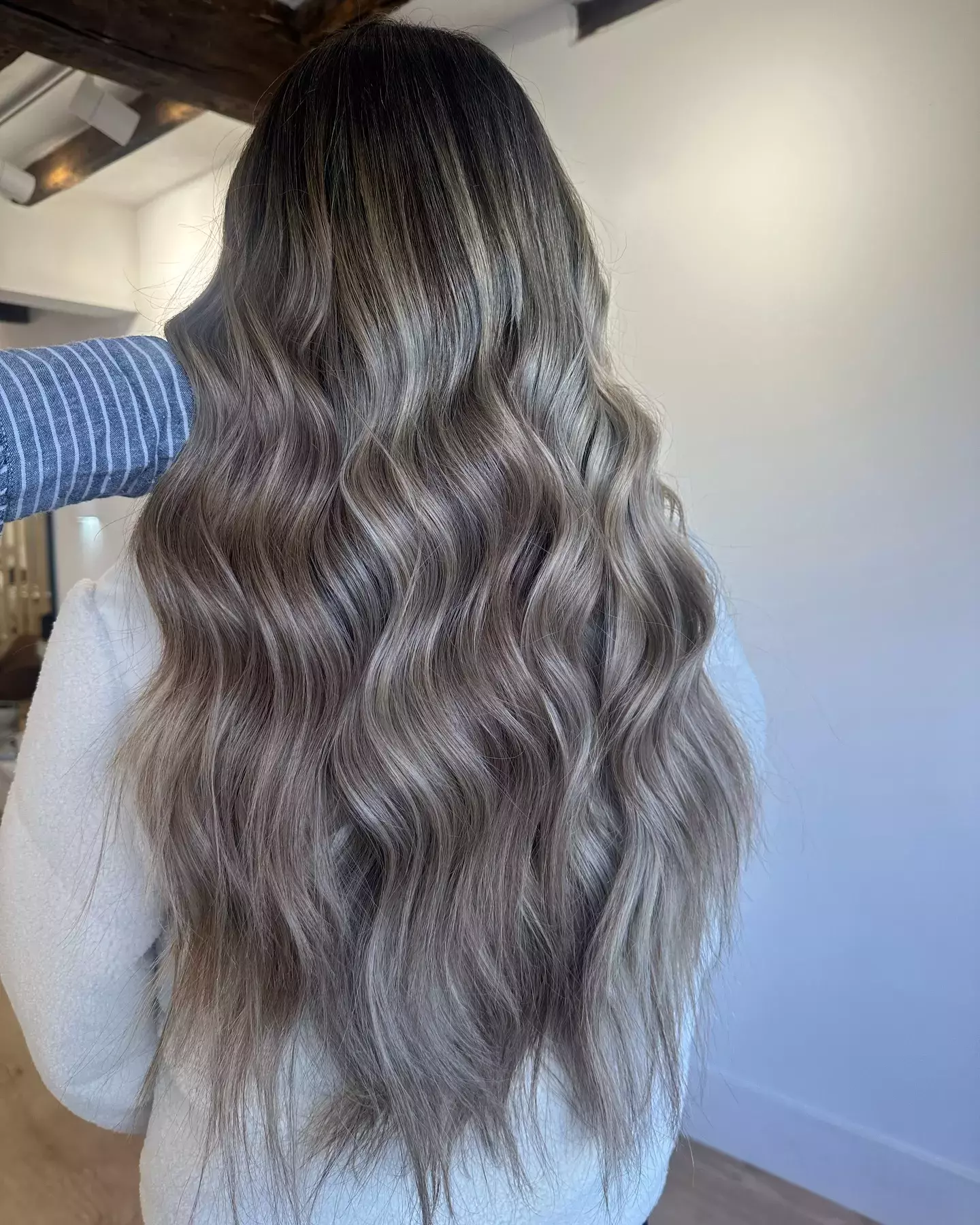 Sun Kissed Waves In Beige Blonde