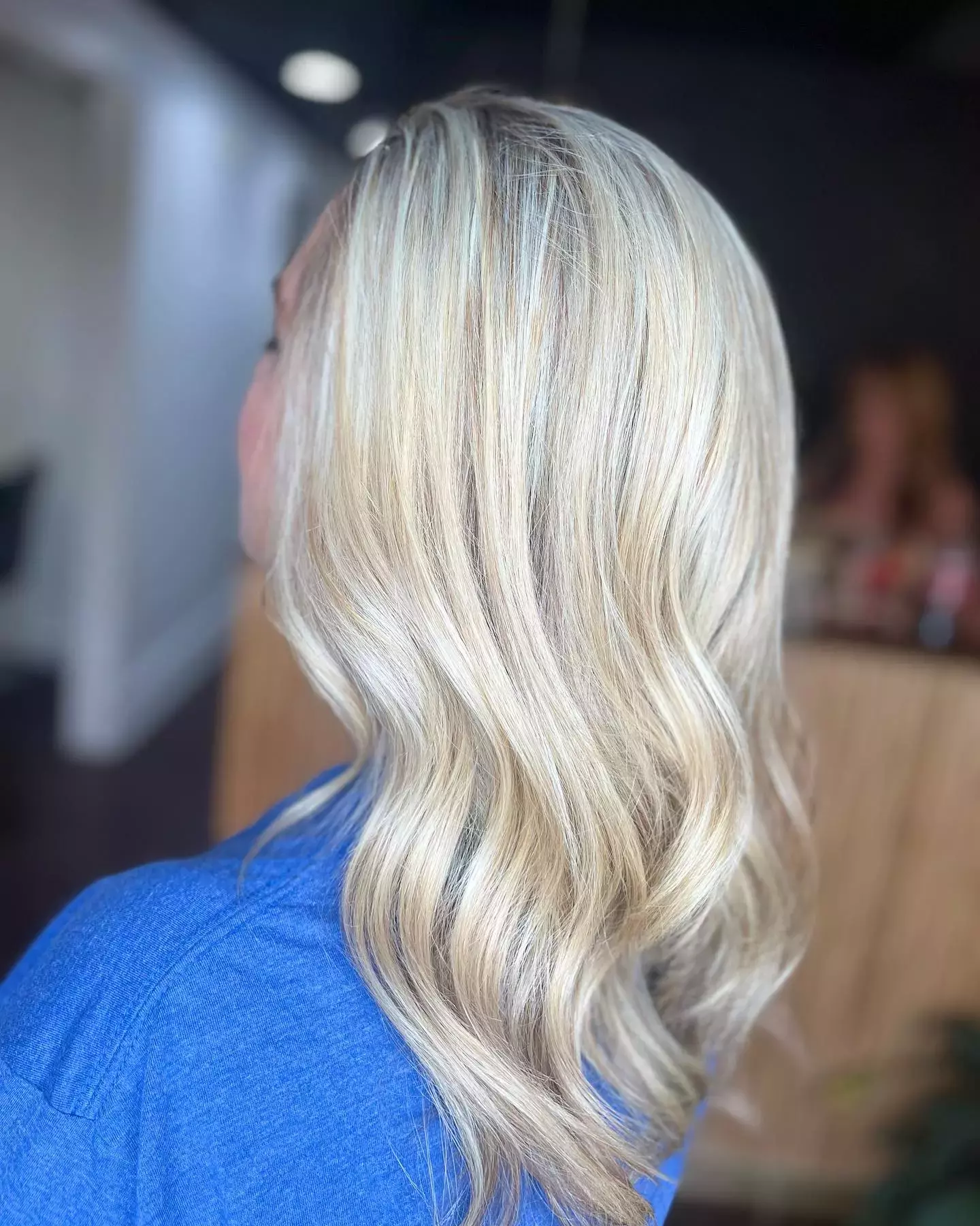 Warm Platinum Blonde