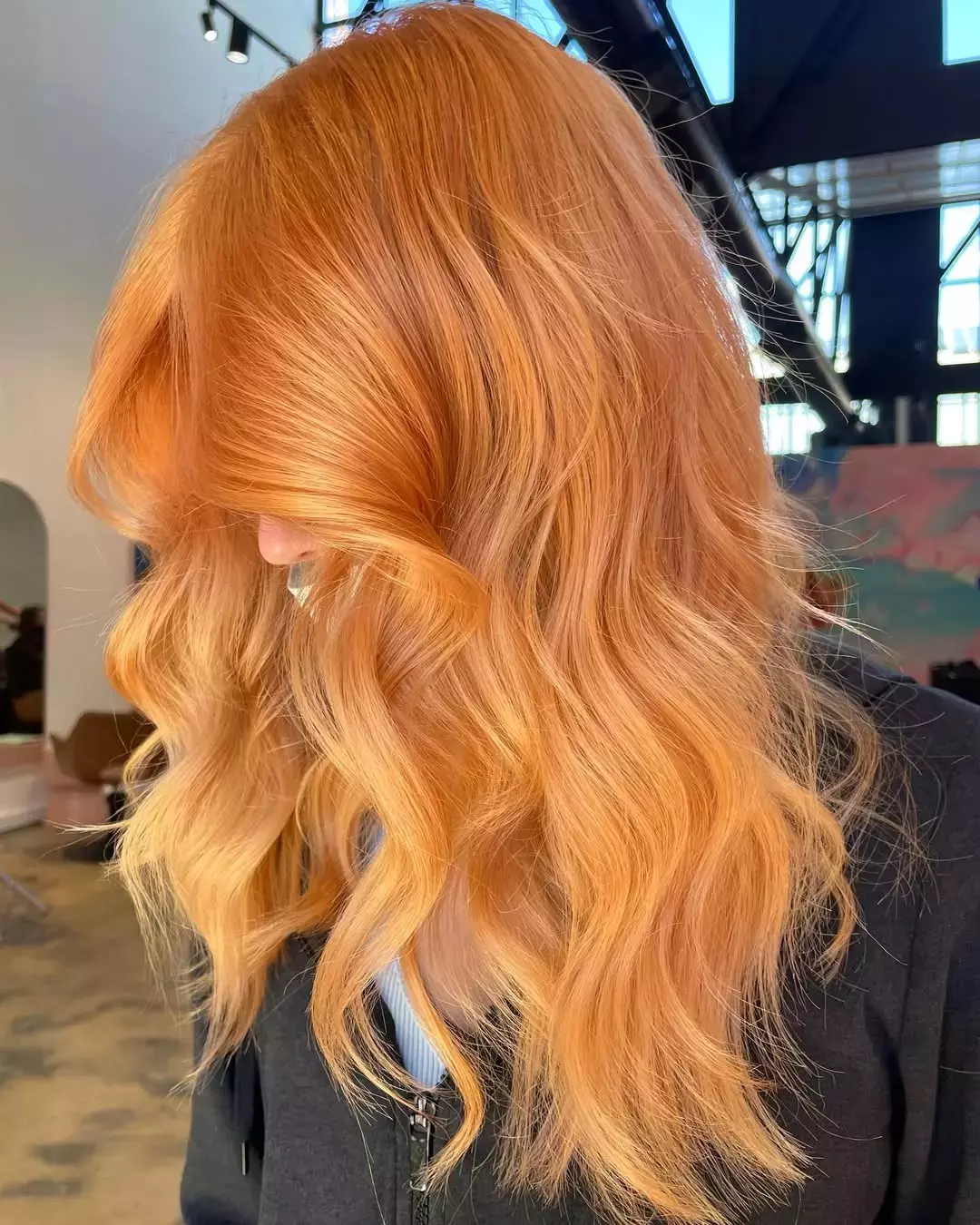 Apricot Hair For Spring