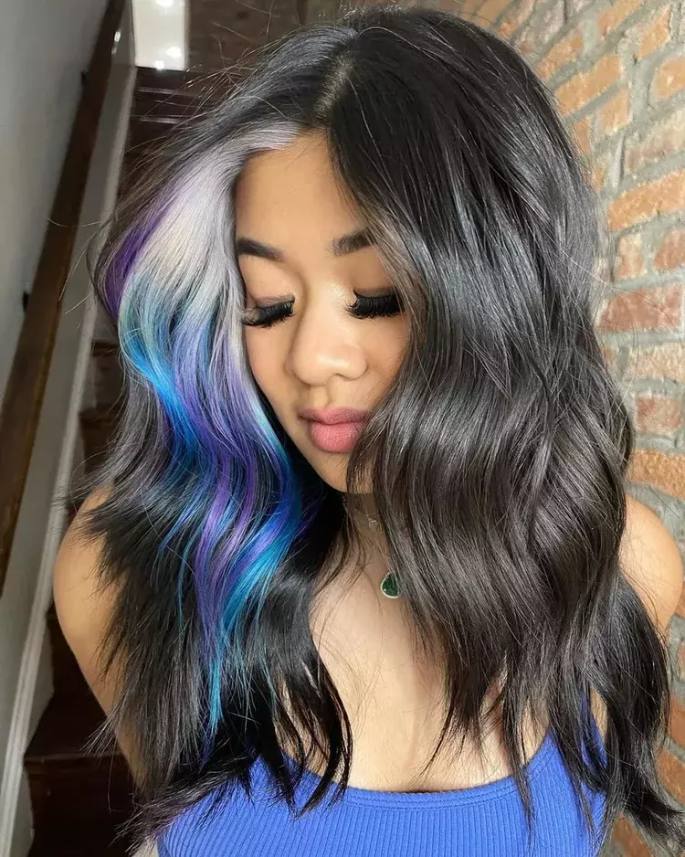 Bold Cool Toned Streak