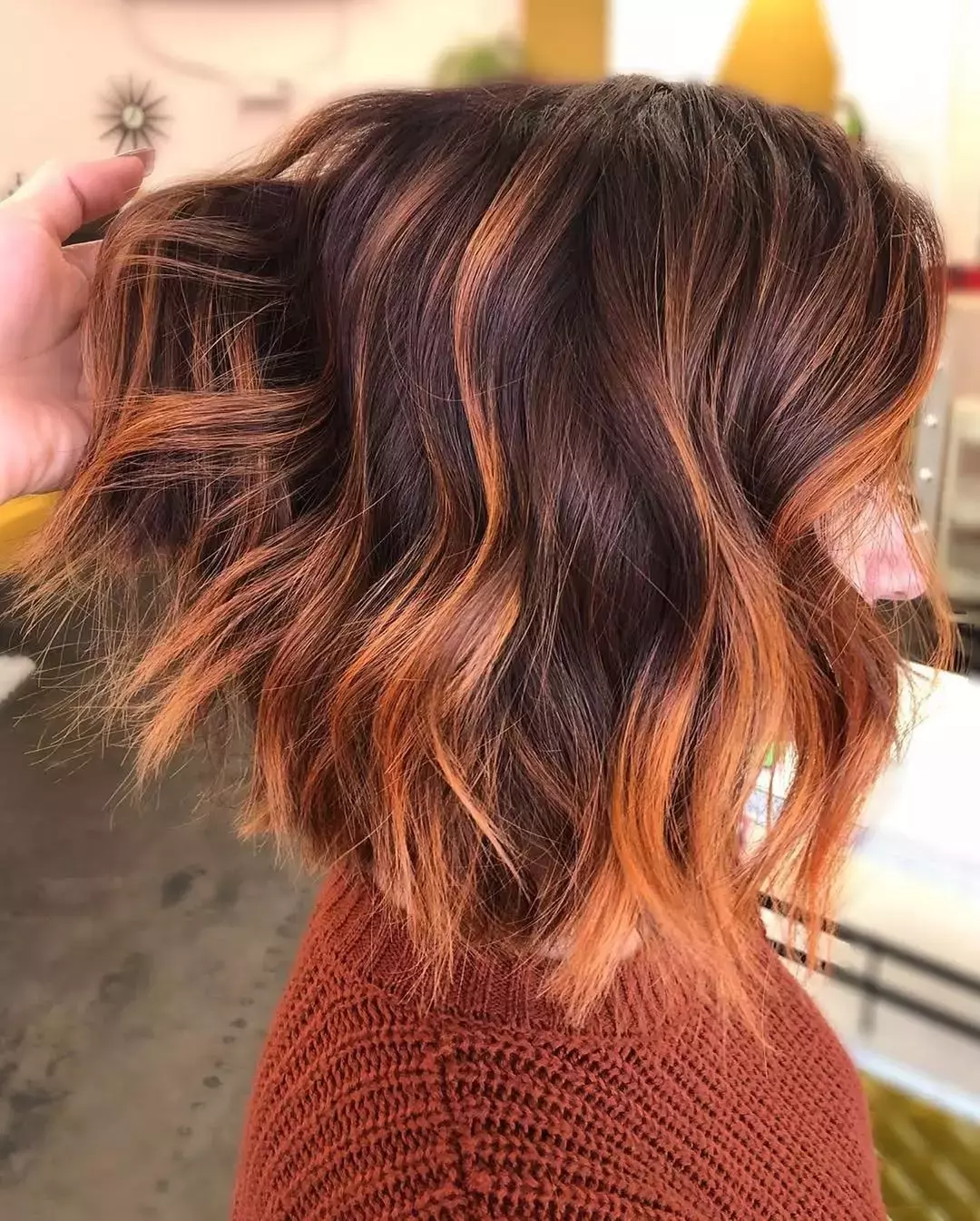 Copper And Amber Highlights