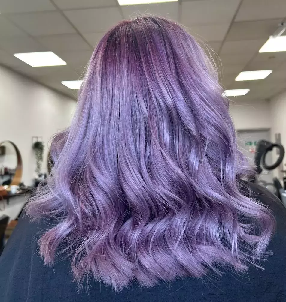 Dimensional Lavender Waves