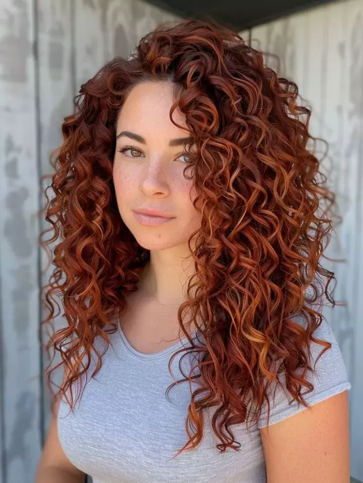 Fiery Copper Curls