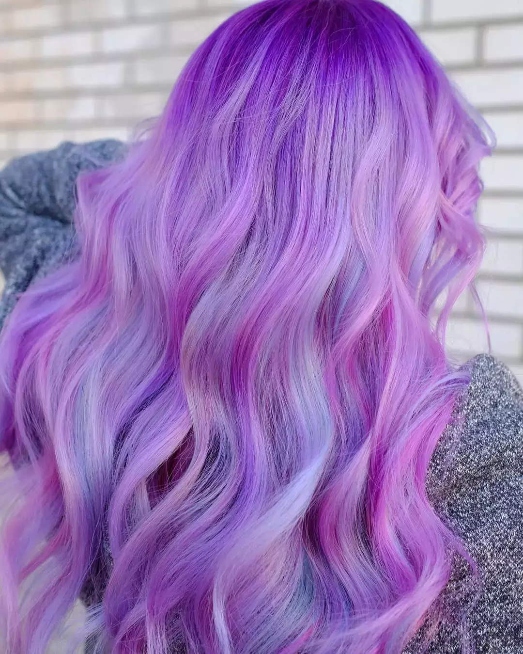 Multidimensional Lavender Hair