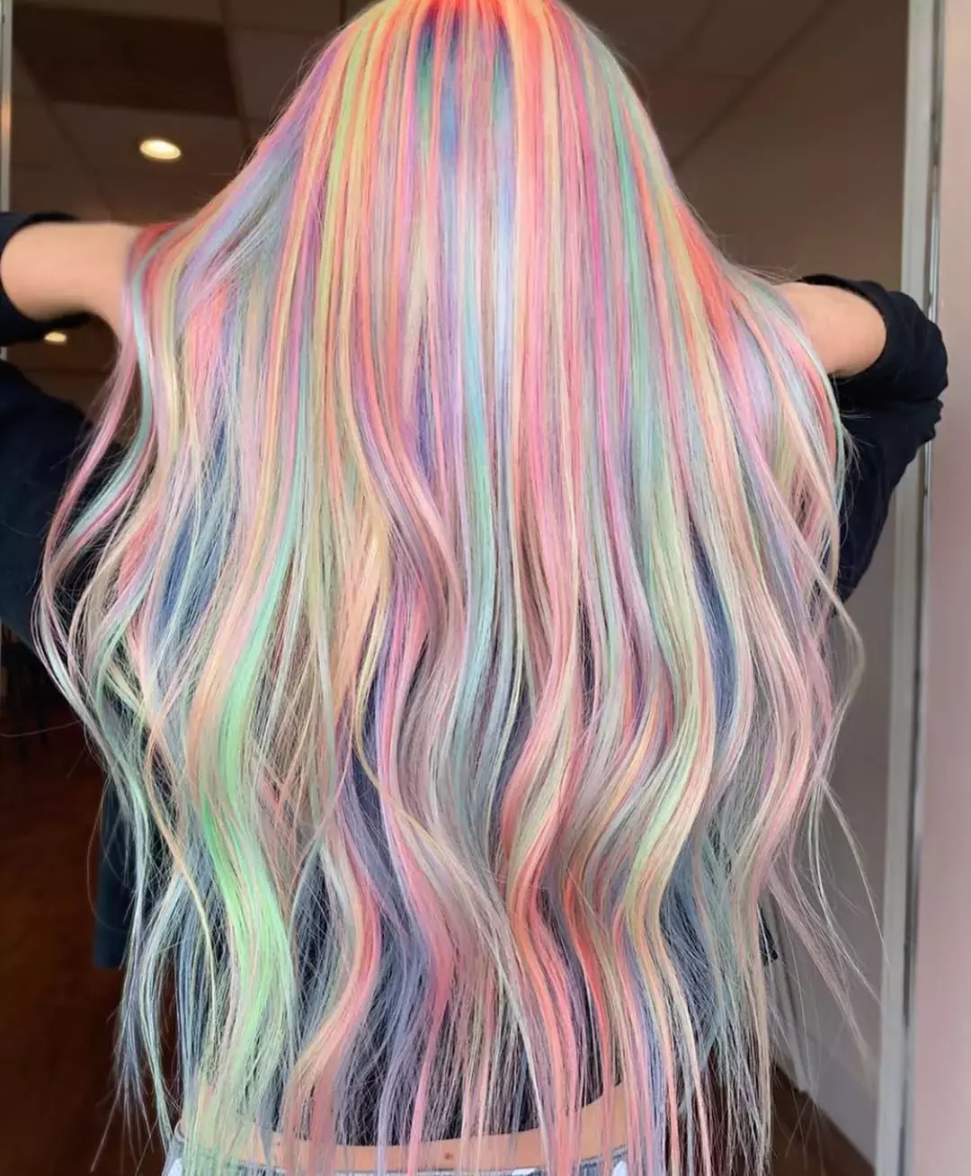 Pastel Rainbow Hair